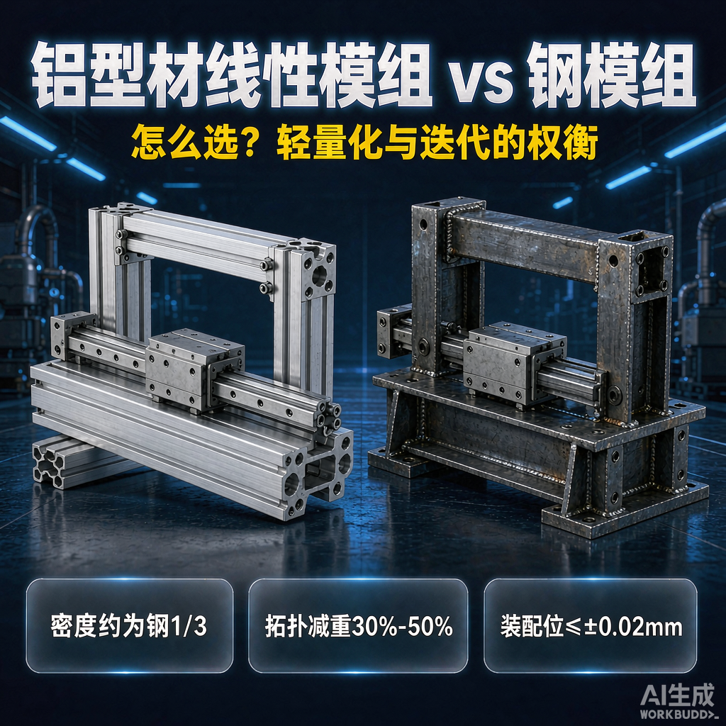 铝型材线性模组 vs 钢模组：怎么选？轻量化与迭代的权衡