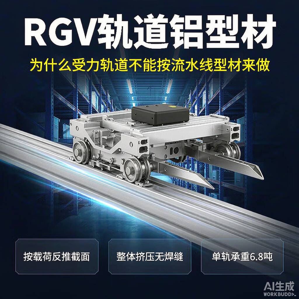 RGV 轨道铝型材：为什么受力轨道不能按流水线型材来做
