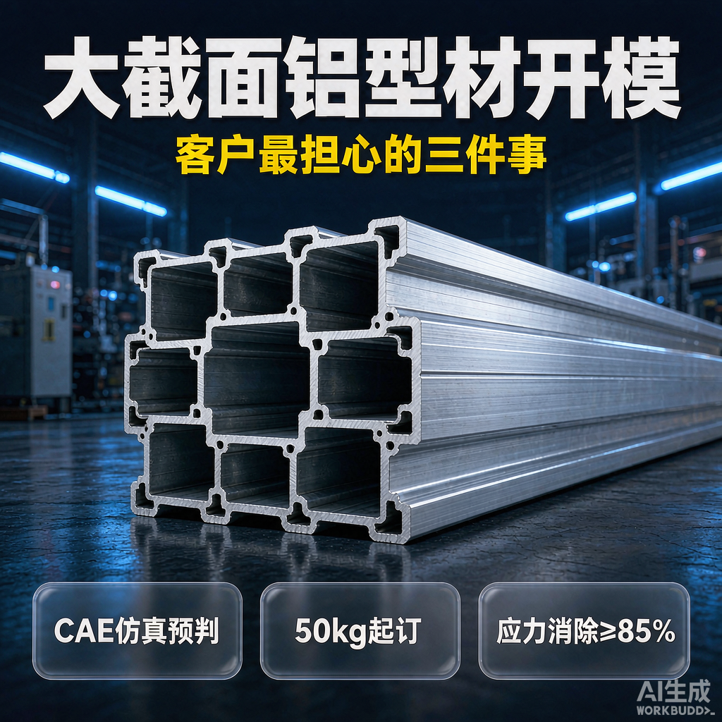 大截面铝型材开模前，客户最担心的三件事